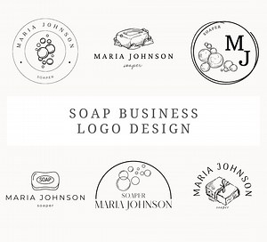 Soap Maker Logo Design Canva 6 Customizable Soap Logos Soap Business Logo Editable Soaper Logo Soap Making Logo Template Saponification Logo - Etsy