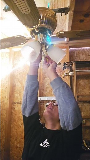 how to fix a stuck light chain on a ceiling fan without replacing it
