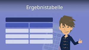 Ergebnistabelle • Anwendung, Aufbau, Bedeutung