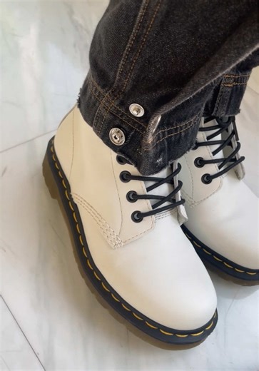 Stylish White Doc Martens 1460 for Men
