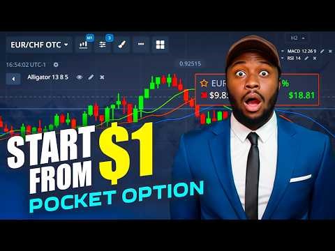 Trying Simple Pocket Option Strategy for 2 MINUTE SIGNALS (Tutorial for Beginner)