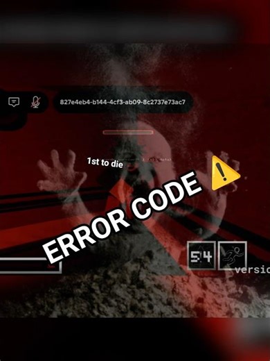 ERROR CODE ⚠️