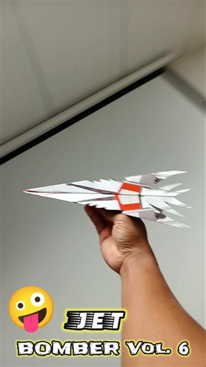 Origami stealth bomber // EASY #aircraft #diy #airplane