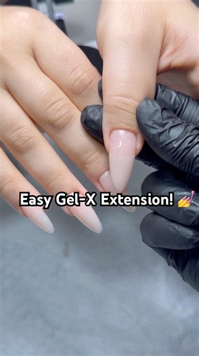 How to Apply Gel-X Nails for Beginners | Step-by-Step Tutorial #nails #nailtutorial