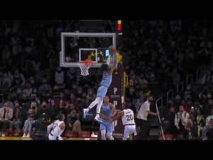 Ja Morant INSANE BLOCK | Hits Head On Backboard!!!