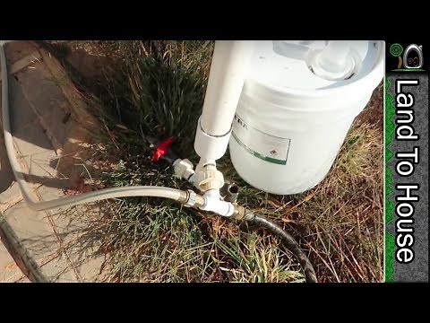 One Ram Pump Two delivery Pipes