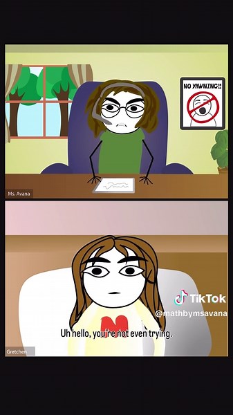When your brain protects you from the math... #MsAvanaDoesMath #mathmemes #parents #teacherlife #funnyreels