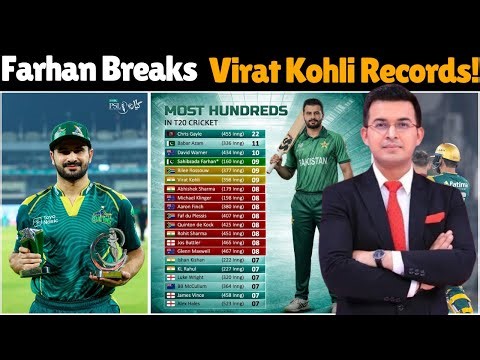 Historic! Sahibzada Farhan Creates World Record – Kohli Left Behind!
