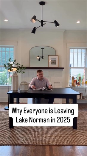 Thinking about moving to Lake Norman? Read this first. Every area has tradeoffs, and Lake Norman is no different. Some folks move here for the peace, then realize they miss walkability. Others get tired of the traffic on 77 or the summer crowds at the lake. A few want bigger cities, more nightlife, or a faster pace. And some simply outgrow what drew them here in the first place. If you’re trying to figure out whether Lake Norman fits your lifestyle long-term, DM me 𝗡𝗖 𝗕𝗢𝗨𝗡𝗗 and I’ll send 