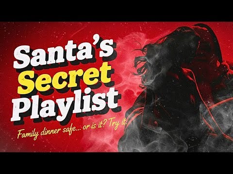 Naughty christmas music | Santa's Secret Playlist (Family safe video)