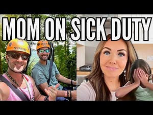 Sick Day Madness: We’re in Survival Mode While Dad’s in Paradise | Cancun for Dad, Chaos for Us!