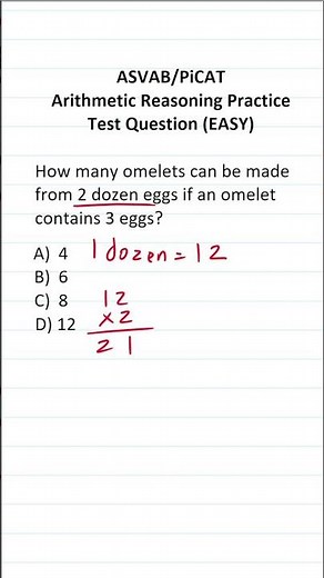 Conversions: ASVAB/PiCAT Math Knowledge Practice Test Question #acetheasvab w/ #grammarhero