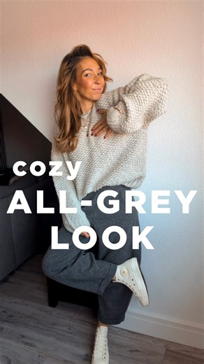 Carolin | ✨ Fashion Inspiration ✨ | Let’s get c o z y ✨ #ootd #allgrey #outfitinspiration | Instagram