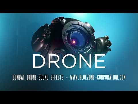 Combat Drone Sound Effects - Sci Fi Drone Sound Effects - Drone Flying Sound Effects