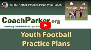 Practice Plans #1 Free Coaching Clinic Pee Wee Football Plan