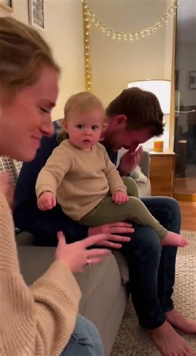 😍👶 Baby Steals the Show 💕 #funny #baby #babygril #cute #momlife #family