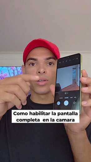 Como habilitar la pantalla completa en la camara del telefono #celulares #tecnology #tecnologia #TipsAndroid #telefonos #facebookpost #viralpost | TecnoBram