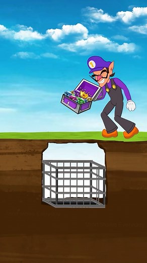 18K views · 310 reactions | Mario has fallen into Waluigi's trap #foryou #animation #love #cartoon | Gaming Alien | Facebook