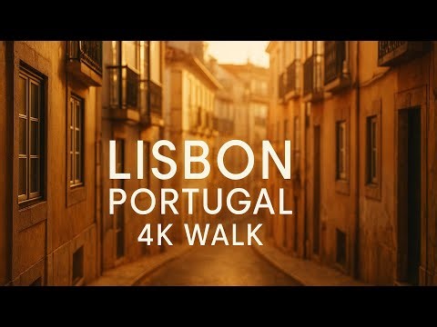 Walking Through Lisbon 4K – Feel the Magic of Portugal’s Capital