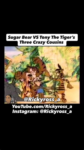 Ghetto Sugar Bear VS Tony The Tiger’s Crazy Cousins Golden Crisp Cereal Commercial VoiceOver PART 6