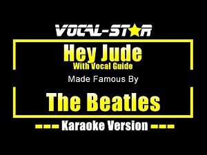 Hey Jude - The Beatles KARAOKE With Vocal Guide
