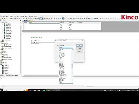 Kinco PLC Program Downloading! Featuring K6S Compact PLC