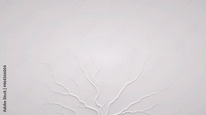 Growing tree roots or veins. Lines growth bright motion background