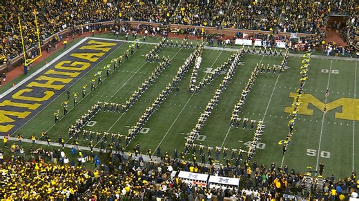 76K views · 1.6K reactions | Celebrating 128 years of history and tradition 〽️ The Michigan Marching Band held our first public performance 128 years ago today! We can't wait to #TakeTheField as Band 128  #UMichBand #GoBlue | The University of Michigan Marching Band | Facebook