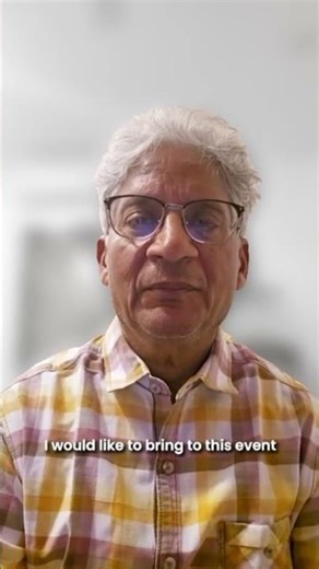 Dr Rajan Sankaran talking about Synergy Insight Conference