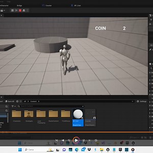 Unreal Engine: How to create a coin counter and display text based on events (ENG) | Community tutorial