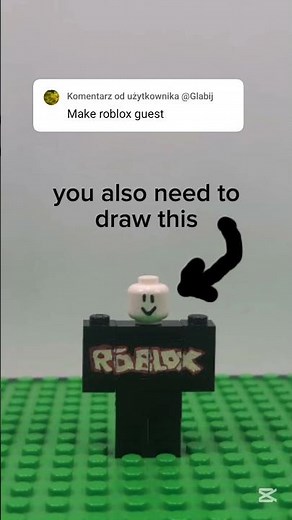 today i show you how to build roblox guest in LEGO #lego #robloxguest #tutorial #howtobuild #custom