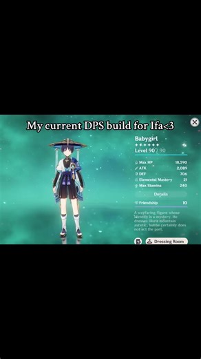 Genshin Impact: My Current DPS Build for Ifa