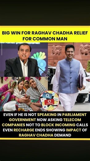 bid win for Raghav chadda releif for common man #raghavchadha #shorts