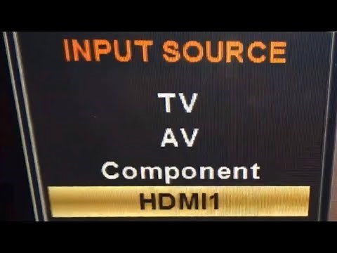 HOW TO CONFIGURE THE INPUT OR INPUTS OF AN APEX TELEVISION, AND THE SOLUTION.