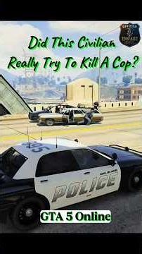 Did This Civilian Just Attack A Cop?! 🚔 | GTA 5 Online