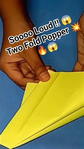 How To Make Sooo Loud Paper Popper 💥😱 | Easy DIY Paper Toy 🤯 #shorts #paper popper #viral #diy