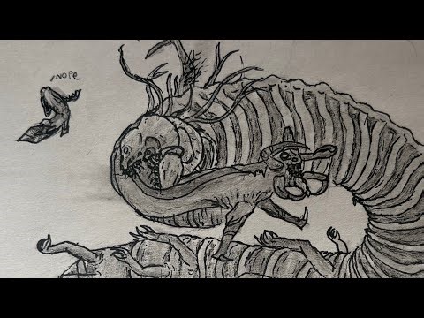 BLOOD EEL VS REAPER LEVIATHAN EPIC BATTLE IRON LUNG SUBNAUTICA