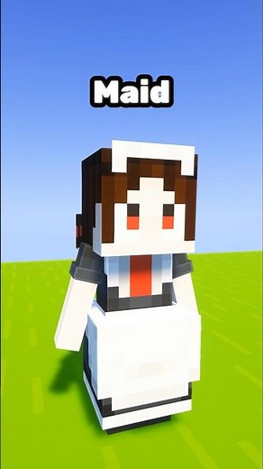 You should get your maid! #minecraft #minecraftshorts