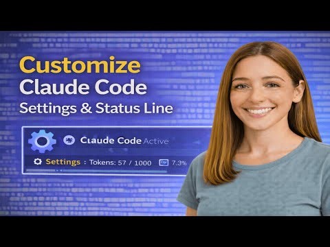 9-Customize Global User Settings & Status Line in Claude Code | VS Code Personalization Guide