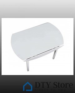 Naples - Drop Leaf Dining Table - White