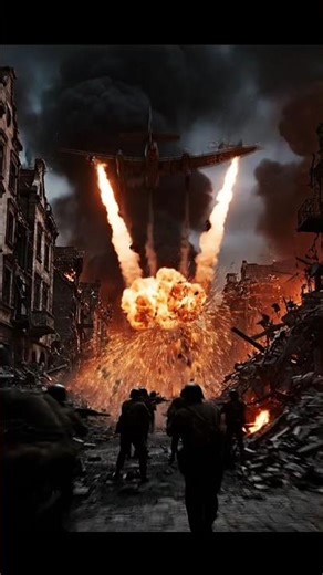 WWII City Bombing Run