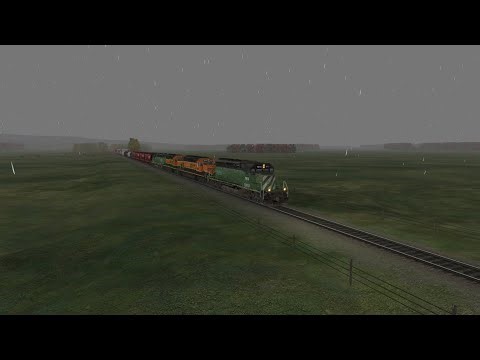 Open Rails: Bnsf Scenic sub railfan | D.C