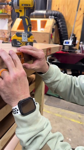 Finally to the fun part, actually hanging the shelves. Took a lot of work to get here but they are finally up! Love how they turned out and all in all not that hard to install. With that the house is one step closer to being done and our lives become a little more organized. #smallbusiness #woodworking #liveedgeslab #floatingshelves #leather
