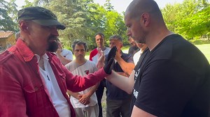 THE CIRCLING HAND Video 0:04 with MAGIC HAND TEACHER & WT MASTER PAOLO ANELLI | GM Dr. Keith Kernspecht