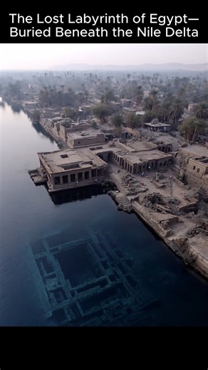 42K views · 675 reactions | The Lost Labyrinth of Egypt—Buried Beneath the Nile Delta | World Archaeology | Facebook