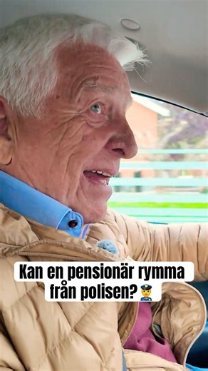 Kan pensionären Hasse rymma från polisen?