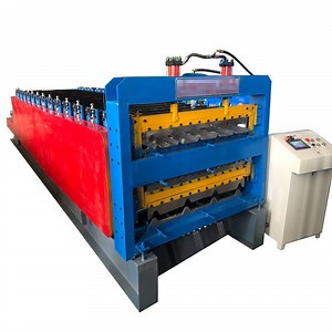 [Hot Item] Three Layers Roof Panel Roll Forming Machine/Trapezoidal Glazed Roof Panel Sheet Roll Forming Machine