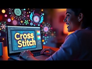 Cross Stitch Embroidery Design Tutorial using Wilcom 2006