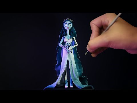 Sculpting Emily | CORPSE BRIDE | El cadaver de la Novia | TIM BURTON | Epoxy Clay Art