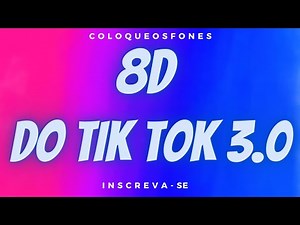 (AUDIO 8D) AS MAIS TOCADAS NO TIK TOK EM AUDIO 8D (PART 3)
